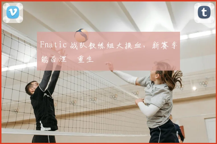 Fnatic 战队教练组大换血，新赛季能否涅槃重生